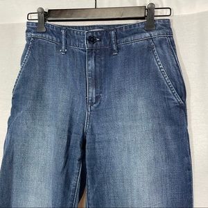 Wide leg / high waisted Madewell Jeans